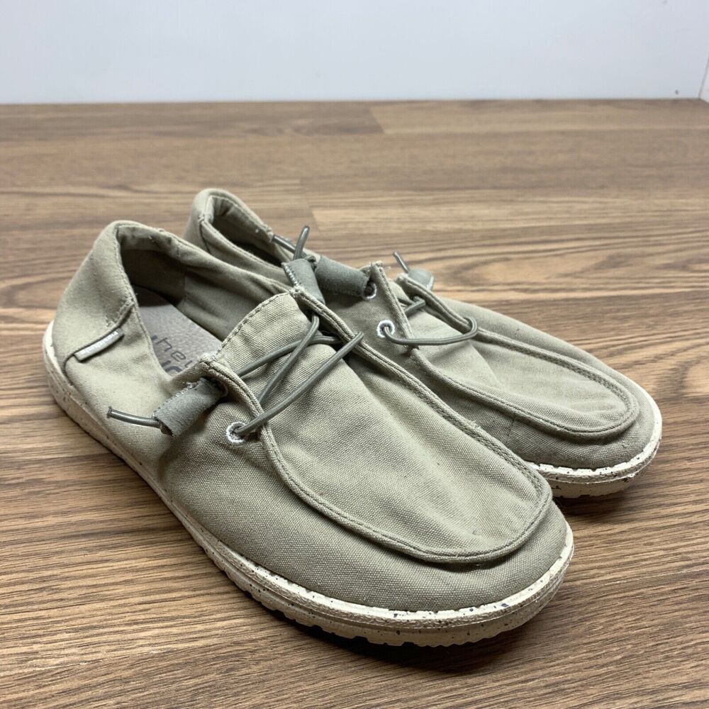 Hey Dude’s Women’s Wendy Grey Comfort Shoes 7/38 Slip‎ On